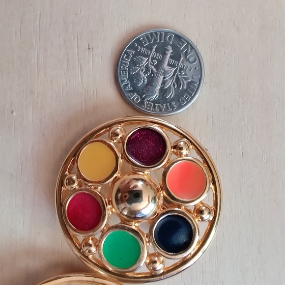 Vintage colorful boho Earrings - Picture 4 of 4